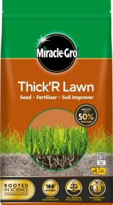 MIRACLE GRO THICKR LAWN SEED 150m2